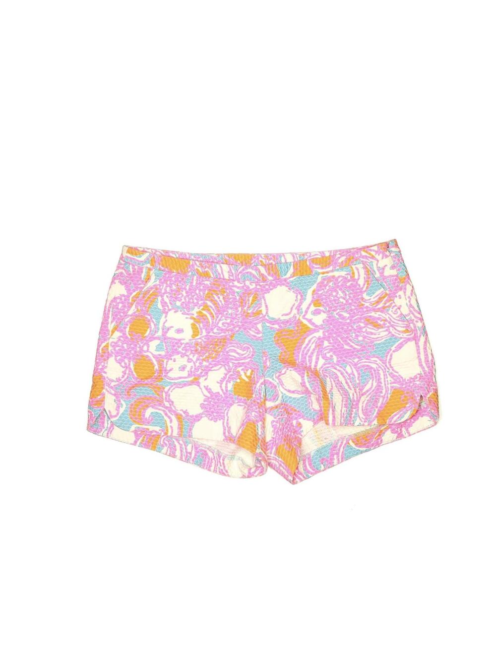 Lilly Pulitzer Adie Shorts Size 10  Shorely Blue Feeling